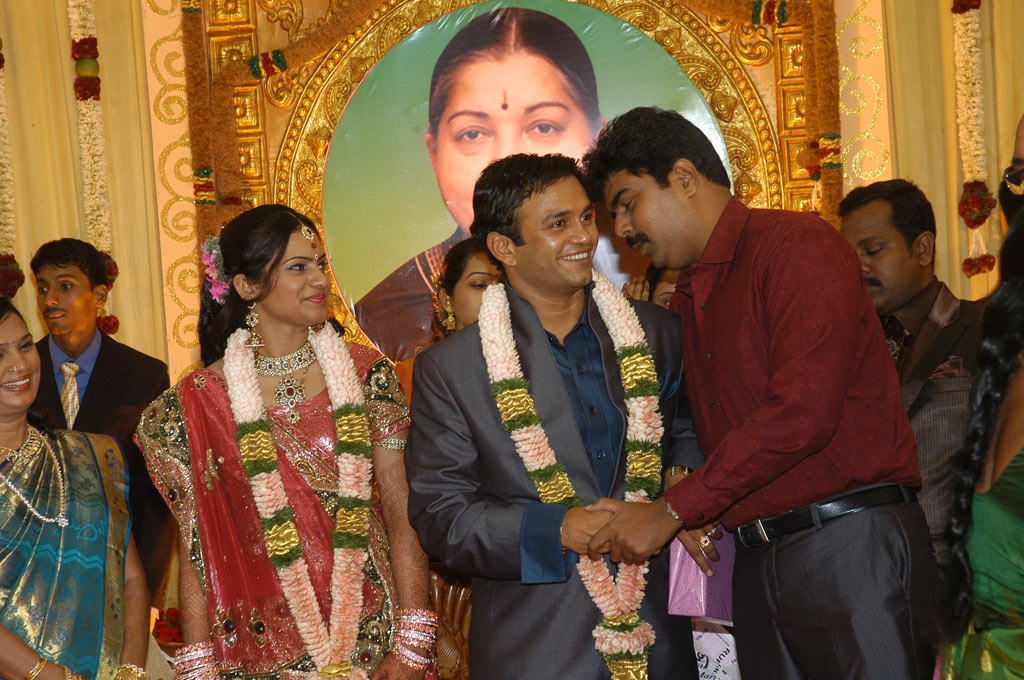 Actor Radharavi son wedding reception stills | Picture 40952